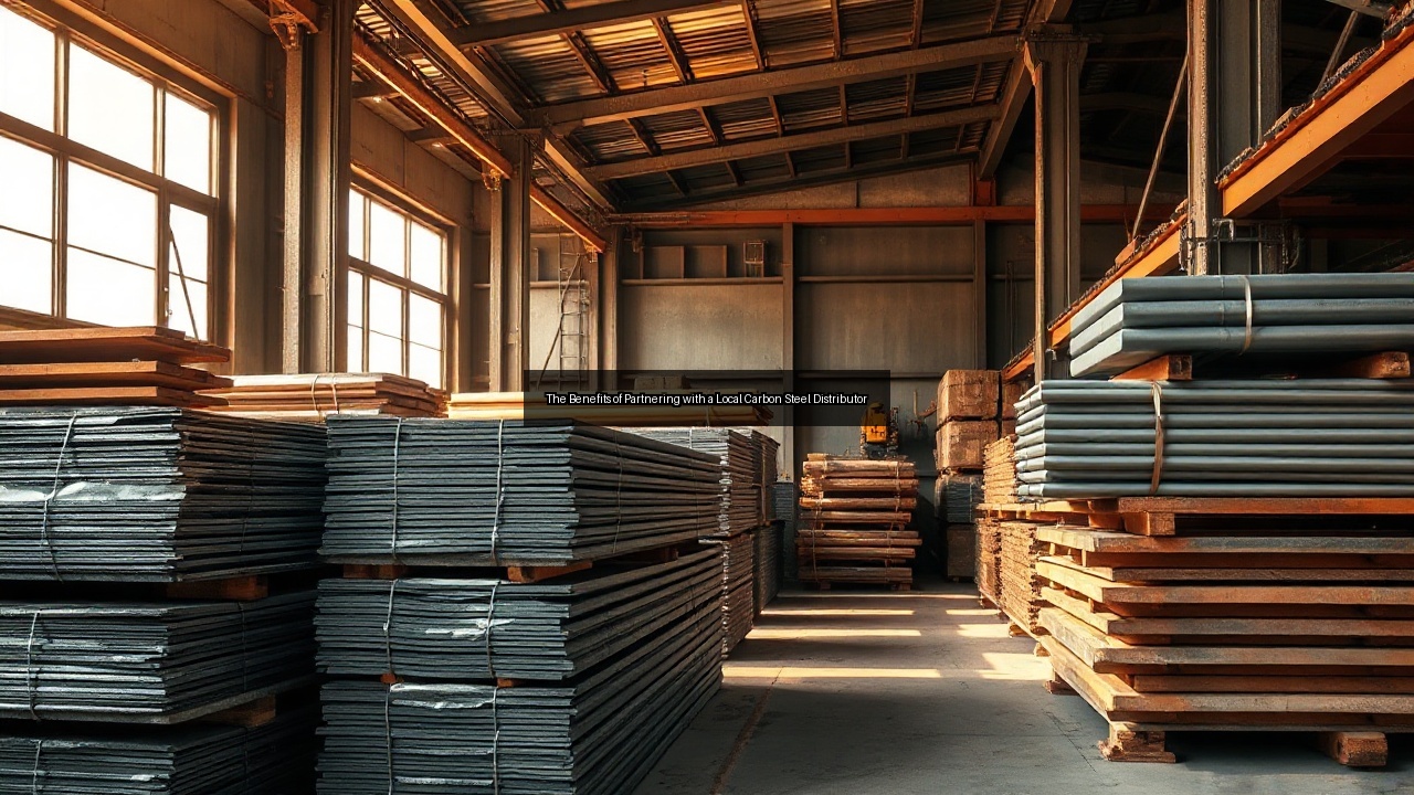 welded Distributor of carbon steel construction distributes carbon steels transportation