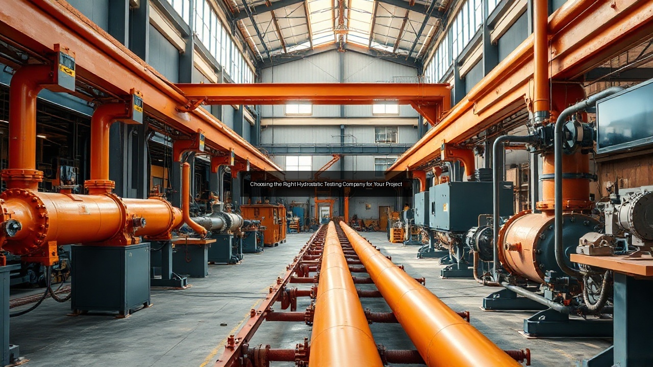 aerospace companies doing hydrostatic pressure tests oil and gas industry hydrostatic pressure test company pipelines